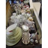 A mixed lot of china and glass to include Royal Doulton Sonnet dinnerware, Oriental items and