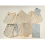 Of Military Interest: five large bundles of WW2 period letters from a British private to his
