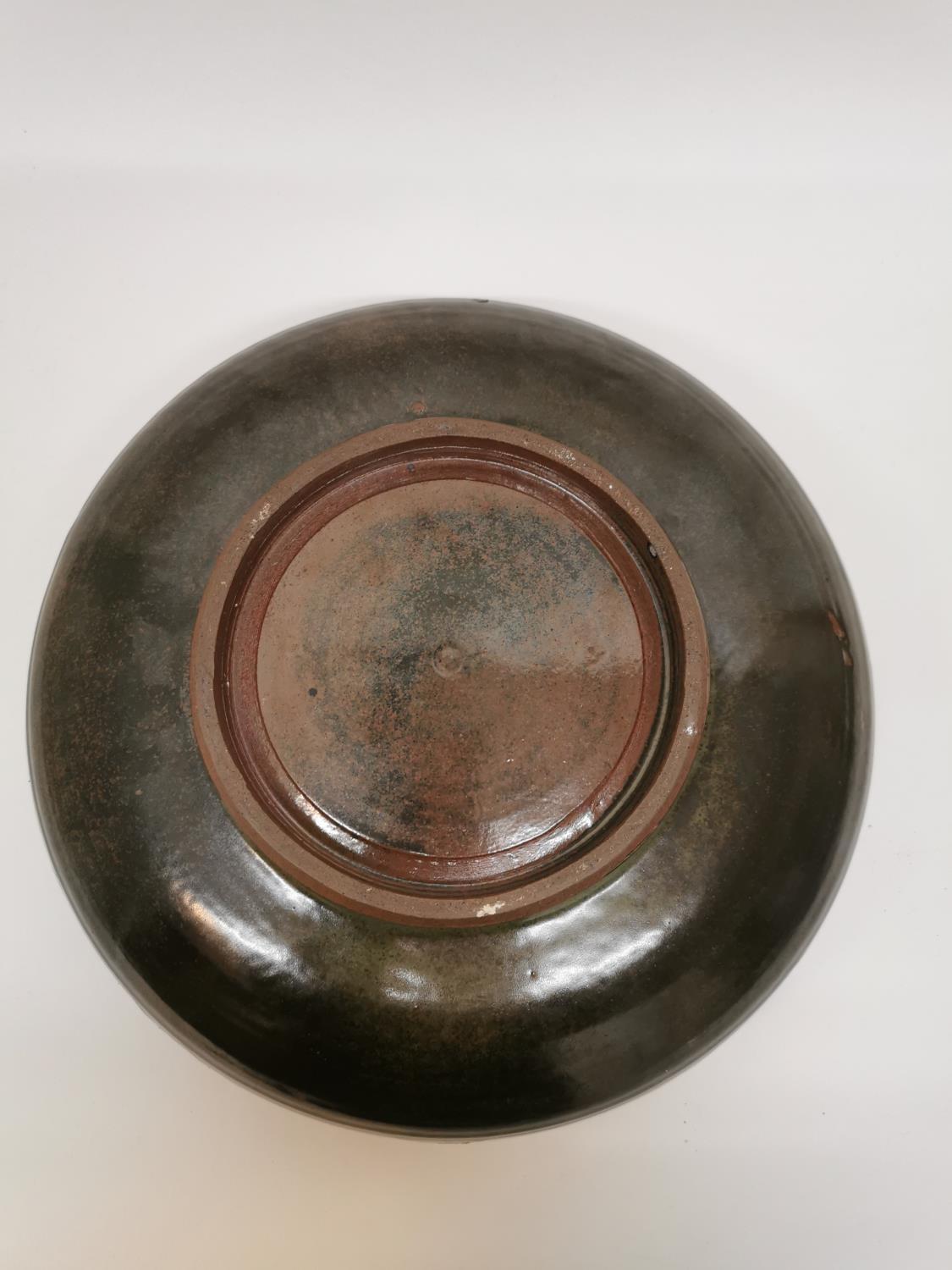 Joanna Constantinidis (1927-2000) British a large circular stoneware bowl, designed with a - Image 4 of 6