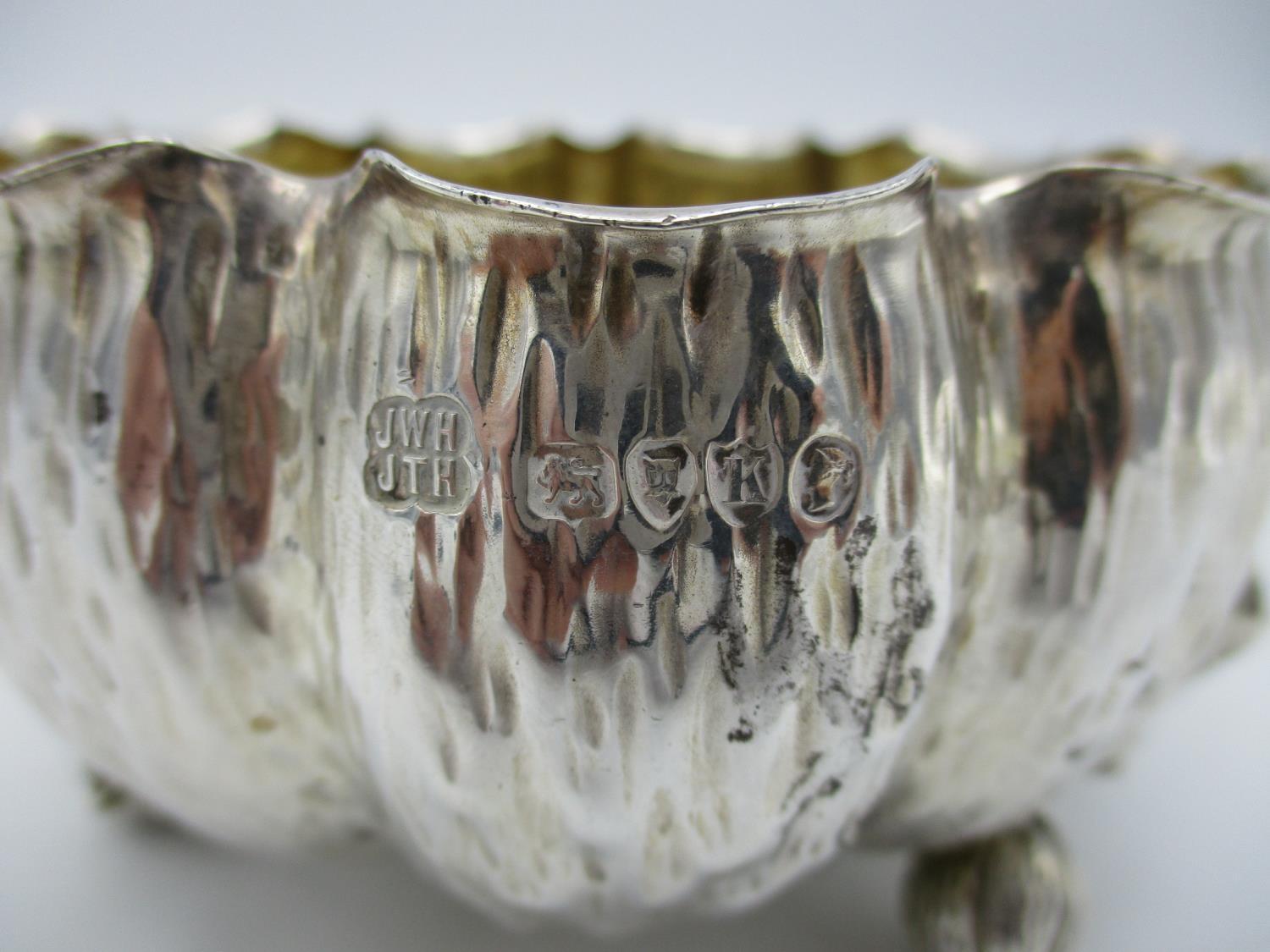 A Victorian silver Aesthetic Movement bowl by Hukin & Heath, design attributed to Sir Christopher - Image 5 of 5
