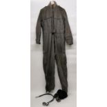 A late WW2 original RAF Beadon flying suit, with RAF store code 22C/1051, size 5, with knitted