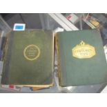 Two early 20th century stamp albums containing various stamps to include German and Canadian