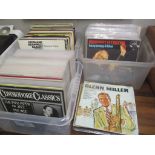 Three crates of Jazz albums (approx 200)