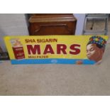 A vintage Mars Sha Sigarin Mai Filter NTC tobacco sign