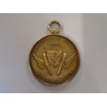 Automobilia - Vaughan & Sons, a silver gilt Hertfordshire County Automobile Club Prize Medal