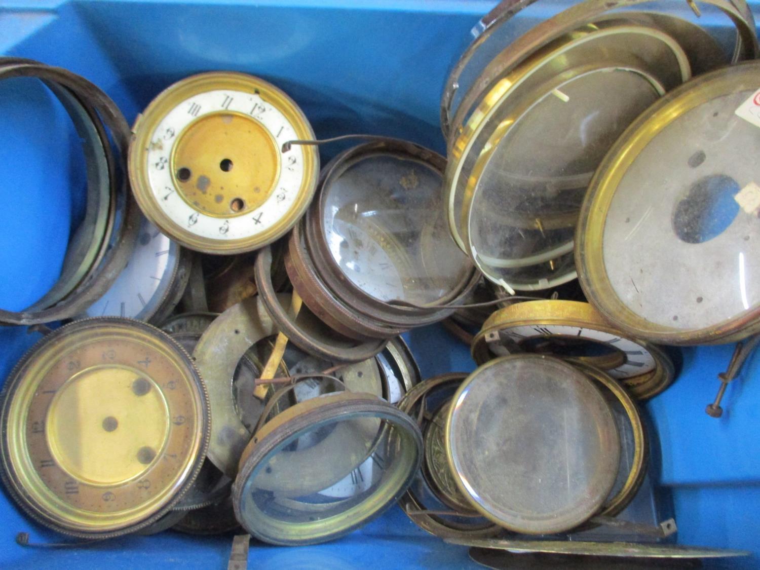 A quantity of 19th and 20th century clock glasses and bezels - Image 3 of 4