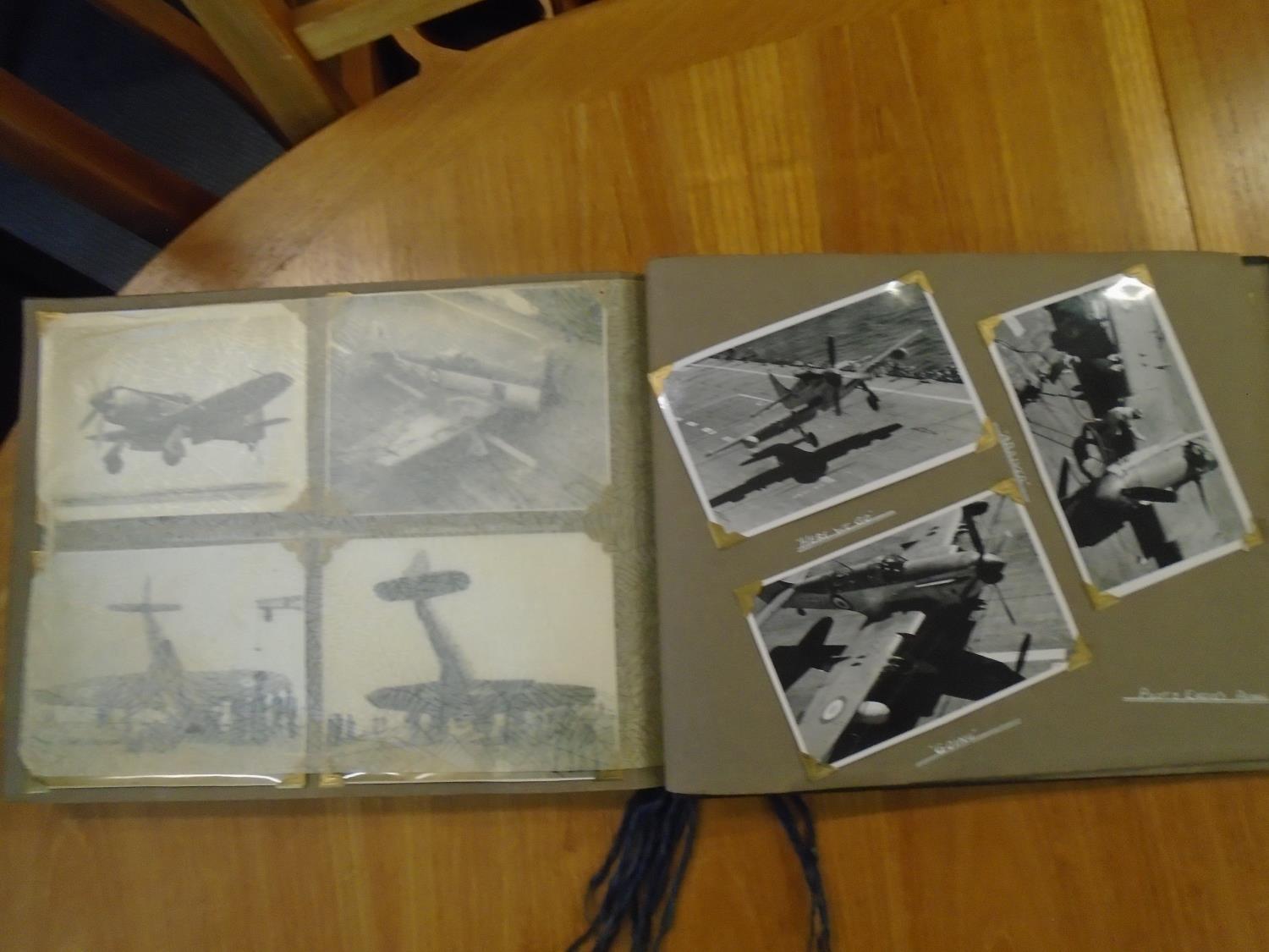 An interesting photograph album detailing a 'Spring Cruise' on board HMS Glory, an aircraft carrier, - Bild 13 aus 16