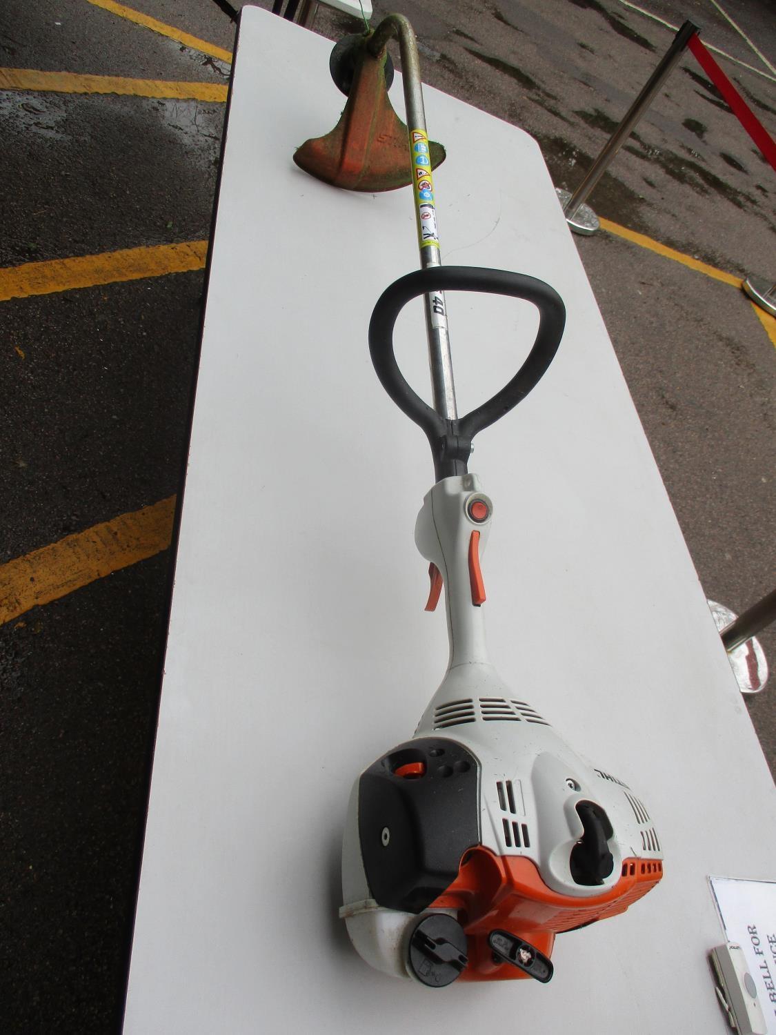 A Stihl petrol strimmer model number FS40