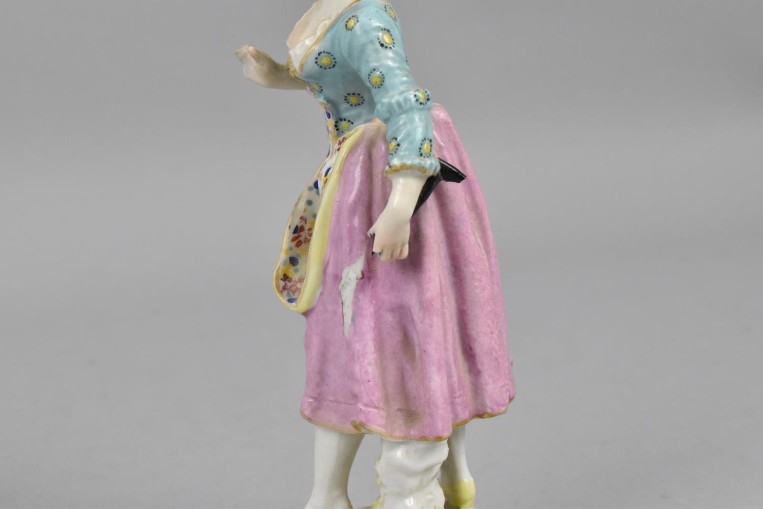 Two early 19th century Royal Crown Derby figures, one modelled as an allegorical figure with crown - Image 5 of 5