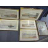 W. Inglis Weir - a group of five Scottish watercolours, the largest entitled, signed 59 x 47cm,