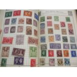 A stamp album containing Worldwide stamps Location: RWB