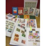 Chinese and Russian stamps in stock books and loose Location: RWM