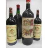 One bottle of 2004 Carpineto Dogajolo 3litre, two bottles Roc de Lussac St Emilion 2003 150cl, one