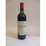 One bottle of Chateau Leoville Poyferre 1973 Location: L.4
