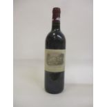 A bottle of Chateau Lafite Rothschild, 1995 70cl