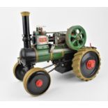 An early 20th century hand made traction engine, made by Mr. Johnson from Ware in Hertfordshire, who