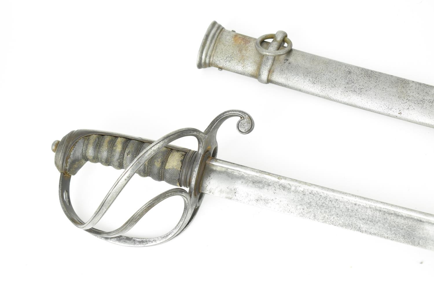 A 1821 pattern British light cavalry saber bearing the royal cypher for King William IV - Image 5 of 6