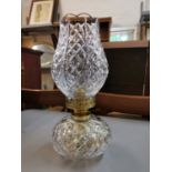 A Waterford Crystal table lamp Location: 6.1