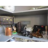 This Lots Has been withdrawn Mixed vintage items to include a gents travel vanity set, an 1870 and