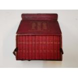 'The Handy-Volumes' Shakespeare thirteen volumes in original leather box Location: 6:4