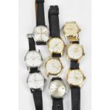 Mixed gents wristwatches to include a Rotary electric, Benrus electronic, Clinton electromatic and
