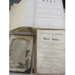 Two 19th century books A/F, one an 1809 The Scripture Expositor by Rev Samuel Burder, and the