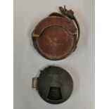 A Short and Mason Ltd Boer War clinometer dated 1903 No1821, with original leather case Location: