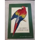 'The Birds of Edward Lear', published by the Ariel Press, 1975, copy number 708, with original