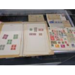 A stamp album of mainly British Colonial stamp, German stamps including overprinted stamps, Chinese,