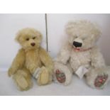 Two Sue Elgie collectable teddy bears, Holly and Emlyn, both limited 1/1, with labels Location: 1.2