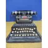 An early 20th century toy model of a Crandall No. 3 typewriter Location: RAB