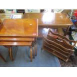 A small quantity of miscellaneous occasional furniture to include a two tier coffee table,