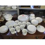 A Royal Doulton Ting pattern dinner service comprising approx 53 pieces Location: SR