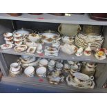 A Royal Albert Country Roses dinner, tea and coffee service comprising approximately 127 pieces