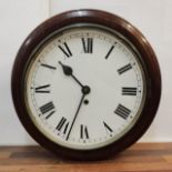 A 19th century mahogany cased dial clock A/F Location: RWB