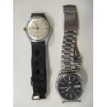 A Seiko automatic wristwatch and a Phoenix17 Jewel movement manual wind wristwatch