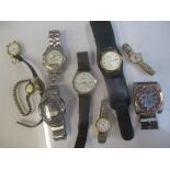Gents wristwatches to include Kahuna, Lotus, Casio, Rotary and others