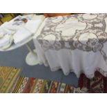 A quantity of mainly John Lewis table linen to include an un-opened Design Project tablecloth and