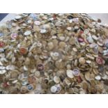 A large quantity of imperfect 1940s Artid buttons A/F, to include 'Fido the Dog', '19th century lady