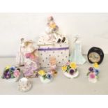 A mixed lot of ceramic items to include Royal Worcester 'Serena', Royal Worcester 'The Fairest Rose'