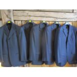 Five gents Cerruti 1881 suits, 48/50 R European sizes, UK sizes approximately 40"chest x 34"waist,