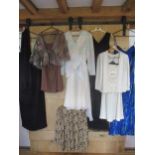 Late 20th century High Street and boutique ladies formal and evening attire to include a Berketex