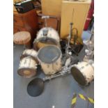 A Remo Powerstroke drum kit