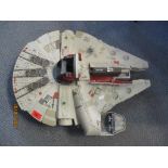 A Hasbro Star Wars millennium falcon