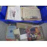 !!!THIS LOT HAS BEEN WITHDRAWN!!! Printed ephemera to include 1930's magazines, early/late 20th