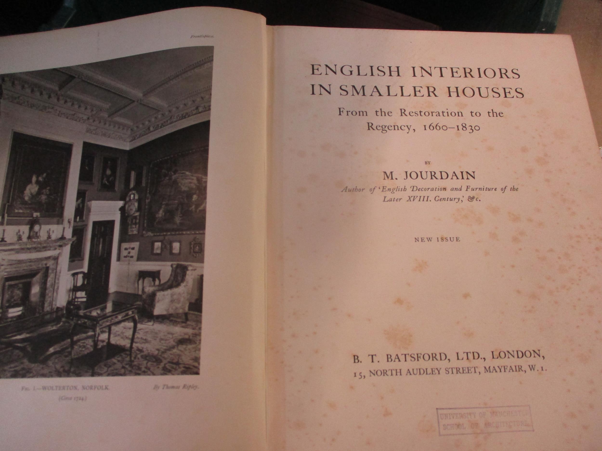 A quantity of books to include an early 20th century Monumental Classic Architecture in GB and - Image 5 of 12