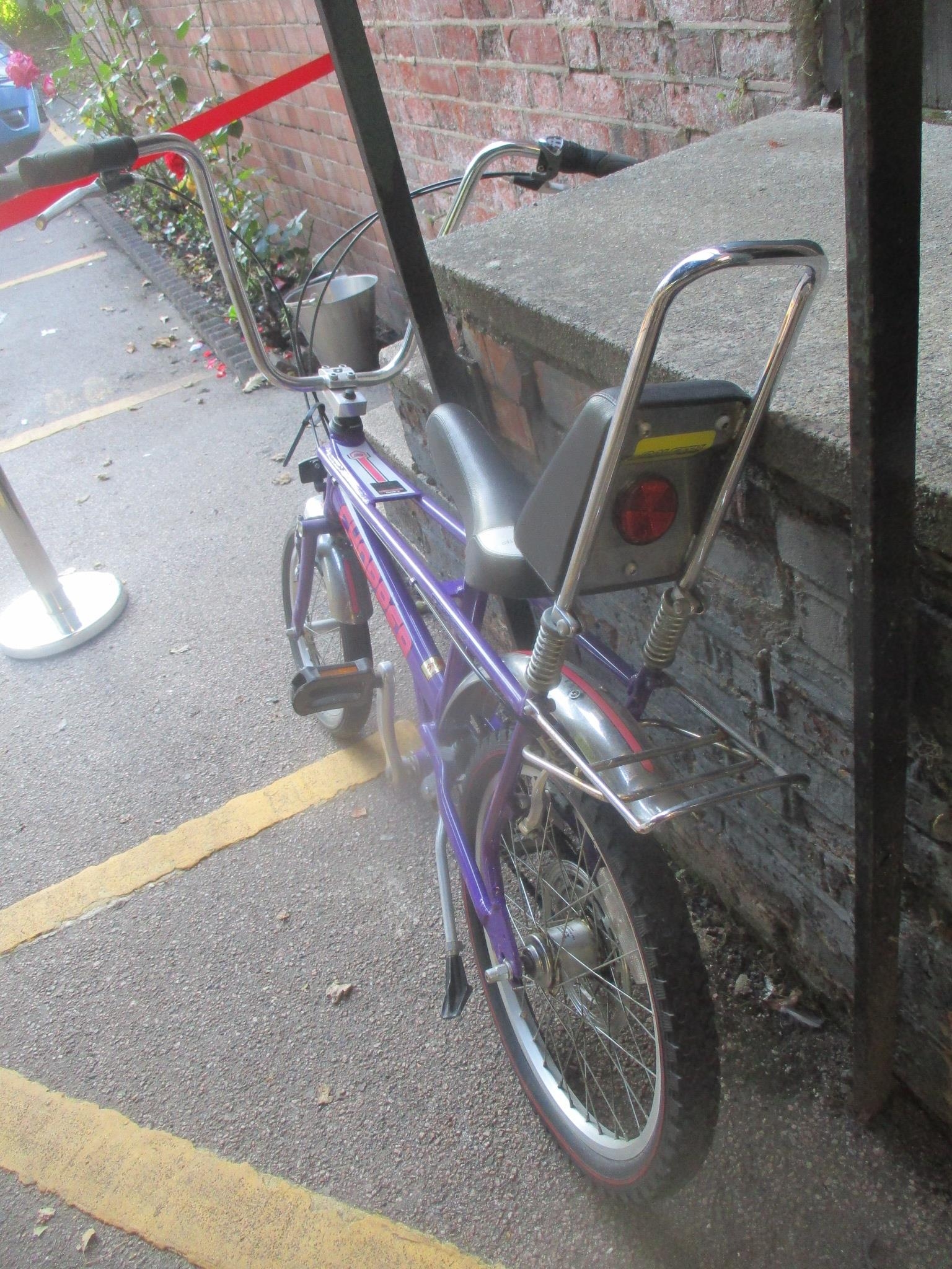 A Raleigh Chopper Mk 3 in purple - Image 3 of 3