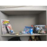 Children's collectables to include a signed Adventure of Superman comic, a Lego Technic box set,
