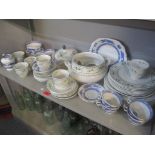 Ceramics to include Cauldon dragon pattern tableware, Royal Doulton Provincial pattern tea set