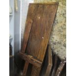 A 1930's oak refectory table, 72cm h x 188cm w